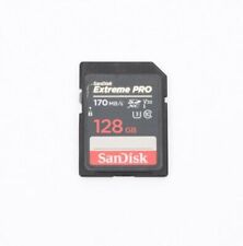 SanDisk Extreme PRO 128GB UHS-I/V30/U3/Class 10 SDXC Memory Card