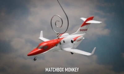 Рождественское украшение Hondajet Honda HA 420 Private Jet самолет самолет - Изображение 1 из 4