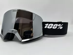 Lente espejo 100 % The Norg Hiper, protectora premium negra/plateada para Google - Imagen 1 de 5