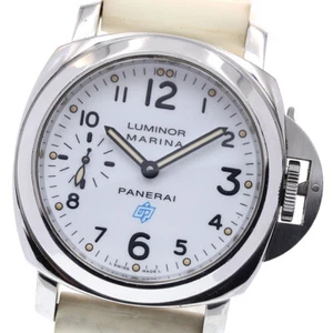 PANERAI Luminor Marina Acciaio PAM00660 white Hand Winding Men's Watch_840401 - Picture 1 of 6