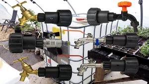 IBC Swivel Tight Extend Outlet Kit for S60x6 2" Tanks - Tap Options Available! - Picture 1 of 17