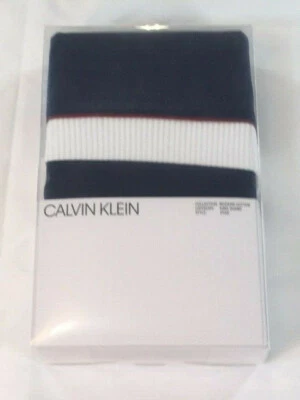 Calvin Klein Pair of 2 King Pillow Shams - Ryan Navy - Image 1 of 3