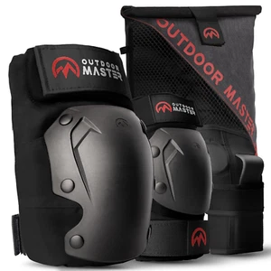 Adult Knee and Elbow Pads Set - Skate Protective Gear with Wrist Guards - for Ad - Picture 1 of 12