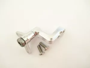 Aluminum Throttle Bellcrank Linkage For HPI Savage 25 SS 4.6 85051 85058 Silver - Picture 1 of 5