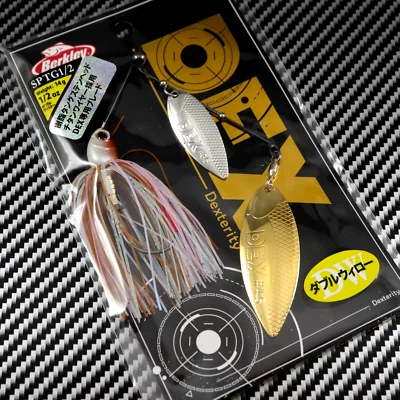 Señuelo de pesca BERKLEY DEX GHOST WAKASAGI JDM titanio tungsteno cebo giratorio 1/2 oz Foto 1 de 3