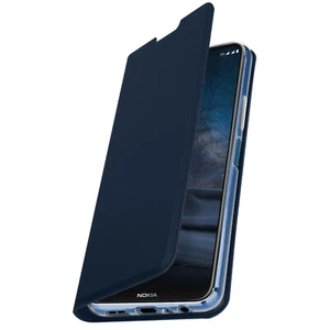 Case for Nokia 8.3 5G Card Case with Stand Function Satin Finish dark blue - Picture 1 of 6