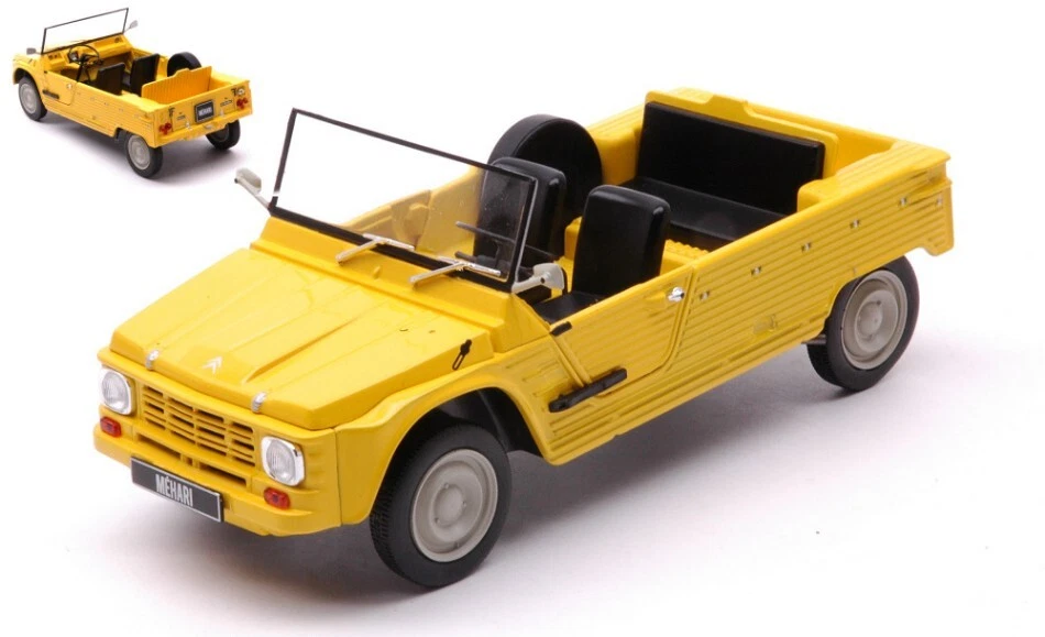Citroen Mehari Yellow 1970 1:24 Model WB124146 WHITEBOX - Immagine 1 di 1