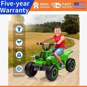 ๐6V Kids ATV 4-Wheeler Ride On Car Electric Motorized Quad Battery Powered - Picture 1 of 9