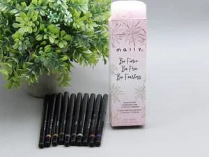 Mally Ever Color Gel Waterproof Liner 10 Piece Be Fierce Be Free Be Fearless NIB - Picture 1 of 4