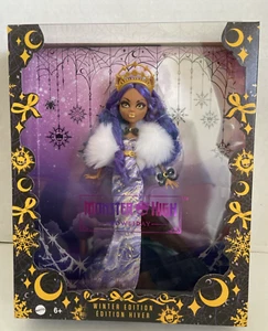 Mattel Monster High Howliday Winter Edition Clawdeen Wolf Doll HNF97 *NEW* - Picture 1 of 5