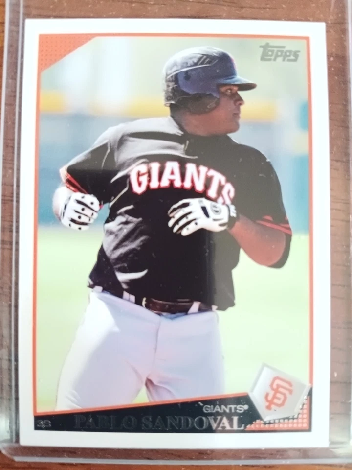 PABLO SANDOVAL GIANTS 2009 TOPPS BASEBALL CARD #426 - Image 1 of 1