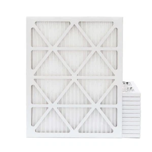 14x20x1 MERV 13 Pleated Air Filters. 12 PACK. Actual Size: 13-1/2 x 19-1/2 x 7/8 - Picture 1 of 4