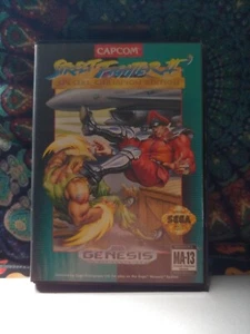 Sega Genesis Street Fighter II Special Champion Edition Game & Case - No Manual - Picture 1 of 4