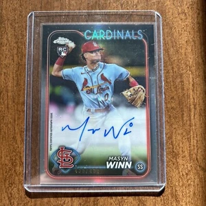 2024 Topps Chrome Masyn Winn RA-MW /499 Refractor RC Auto - Picture 1 of 2