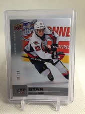 Jean-Luc Foudy 2019-20 Upper Deck CHL High Gloss 5/10 Star Rookie SP RC #305