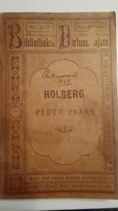 Bibliothek For De Tesun Hjem No. 3-7 Ludvig Holberg Peder Paar 1887 Auflage - Bild 1 von 5
