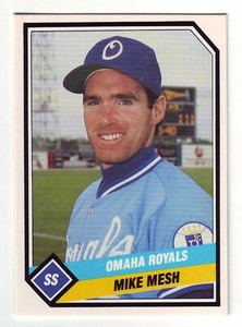 1989 TCMA / CMC Omaha Royals MIKE MESH - Kansas City Royals