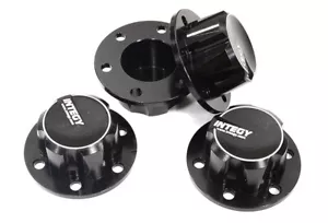 Precision CNC Machined Alloy Wheel Hub Caps Designed for Axial SCX6 Crawler - Picture 1 of 1
