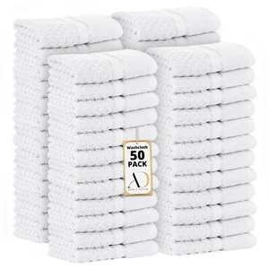 Amplio Juego de 50 Paños Decorativos - Toallas de Dedo para Baño, Secado Rápido - Imagen 1 de 27