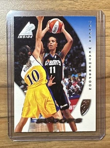 Teresa Weatherspoon 1997 WNBA Pinnacle Inside Scoops Rookie #63 New York Liberty - Picture 1 of 2