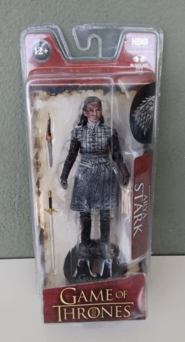 2019 McFARLANE TOYS GAME OF THRONES ARYA STARK 6" ACTION FIGURE - MIP Cover