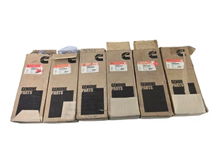 6pcs Genuine Cummins Engine ConRod Connecting Rod 5266243 6C 6CT 8.3L ISL ISC - Foto 1 di 5