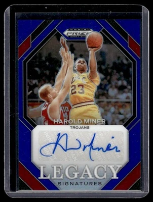 2024-25 Panini Prizm Draft Picks Legacy Signatures Prizm Harold Miner Auto - Image 1 of 2