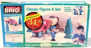 Brio Wooden Railway System Classic Figure 8 Set - Picture 1 of 8