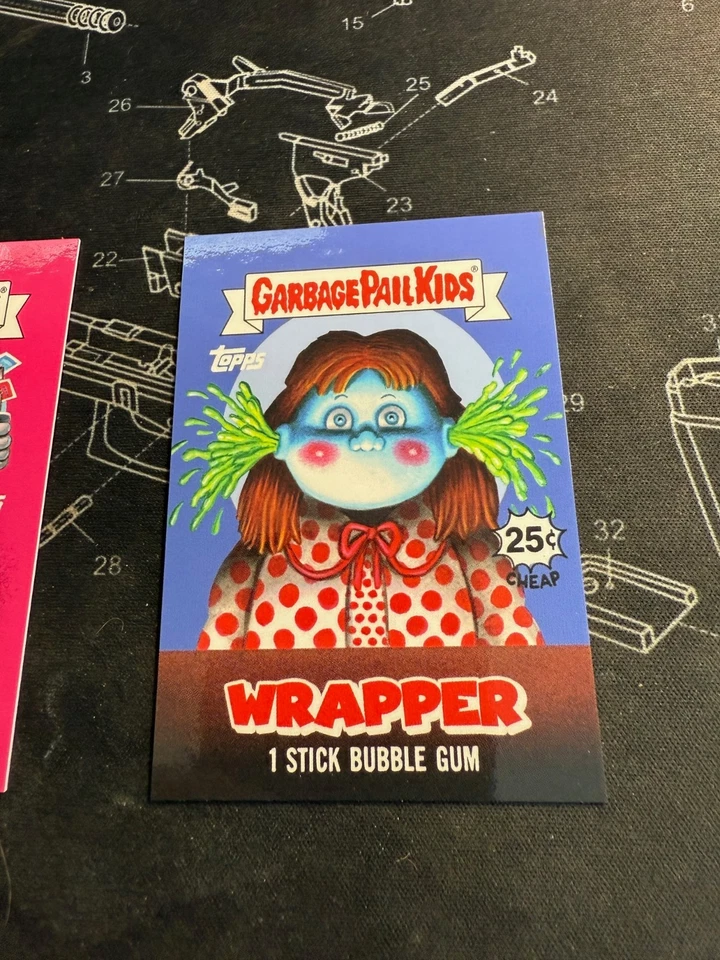 2025 Topps Garbage Pail Kids- Oh the Horrible- Horrorible Wave 4 - Wrapper #20  - Image 1 of 1