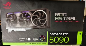 ASUS ROG Astral GeForce RTX 5090 OC 32GB GDDR7 Gaming GPU Graphics Card 3YR WTY - Picture 1 of 4