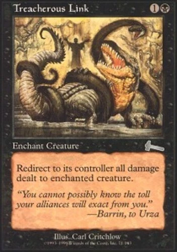 Treacherous Link - Urza's Legacy #71/144 MTG Magic The Gathering - Image 1 of 1