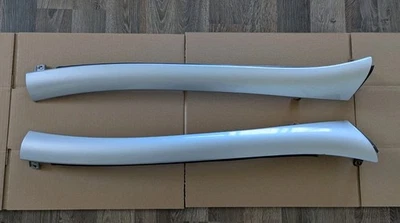 MITSUBISHI ECLIPSE 2006-2012 A PILAR MOLDURA PANEL IZQUIERDO DERECHO PAR PLATEADO Foto 1 de 4