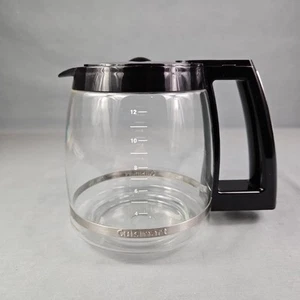 Cuisinart SS-15 Coffee Carafe Pot 12 Cup REPLACEMENT Part Glass w/ Lid  - Picture 1 of 9