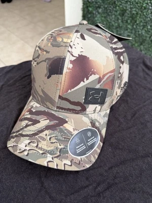 Men’s Under Armour Storm Camo Stretch Hat [1369397-988] Size L/XL - Image 1 of 3