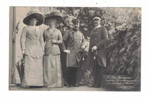 Vintage Postcard 1911 - The Imperial Couple & the Grand Duke of Mecklenburg - Bild 1 von 2