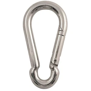 Lucky Line Interlocking Snap, SS, 1/2 in Eye Dia 4FCE7 Lucky Line 4FCE7 - Imagen 1 de 2