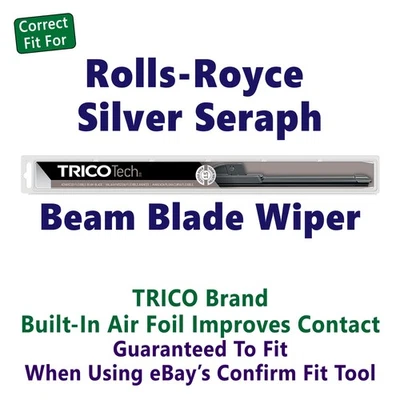 Wiper Blade (Qty 1) Beam fits 2000-02 Rolls-Royce Silver Seraph -19220 Foto 1 de 4