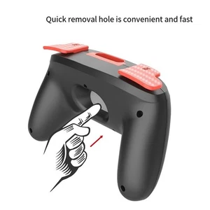 2 Stück Controller Grip Zubehör für Nintendo für Switch kompaktes Design - Afbeelding 1 van 14