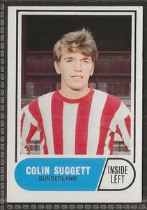 A&BC-FOOTBALL 1969 GREEN BACK FACTS-#054a- SUNDERLAND - COLIN SUGGETT  - Picture 1 of 2