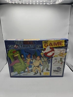 The Real Ghostbusters Game 1989 1980s Board Game Vintage - New Factory Sealed - Image 1 of 4