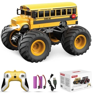 Remote Control Car, RC School Bus for Kids, RC Monster Truck Toy 2.4GHz 1:18 ... - Bild 1 von 6