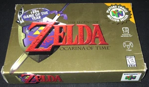 Legend of Zelda: Ocarina of Time - Nur Verpackung (Nintendo 64, N64) Spielerwahl - Bild 1 von 6