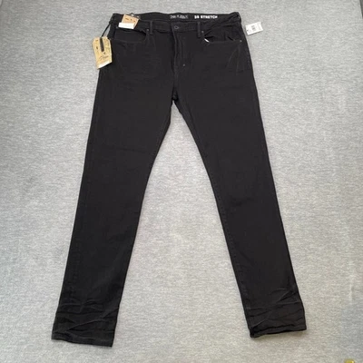 PRPS Jeans Men 38x33 Black Straight Hydro Purpose Japanese Denim Pants - Image 1 of 4