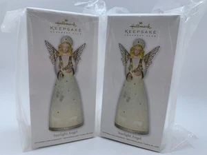 Hallmark 2011 Starlight Angel Club exklusives Lichtfunktion Ornament versiegelt NEU - Bild 1 von 2