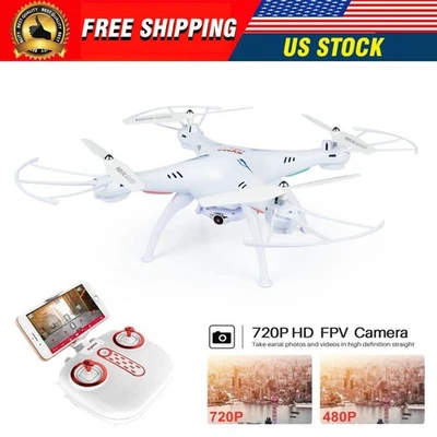 New Syma X5SW-V3 RC Racing Drone with Camera Drone WiFi FPV Quadcopter Brushless - Image 1 of 4