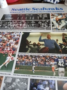 An Seattle Seahawks 15 Years Of Football in the Pacific Northwest. - Picture 1 of 14