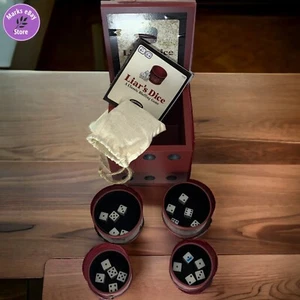 Liars Würfelspiel Veranda Klassiker klassisches Bluffspiel - hat alle Würfel - Bild 1 von 17