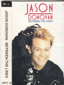 JASON DONOVAN Between the Lines  1990 10 Track Cassette - Picture 1 of 1