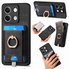 Case For Xiaomi Redmi Note 12 11 Leather Card Wallet ShockProof Magsafe Cover