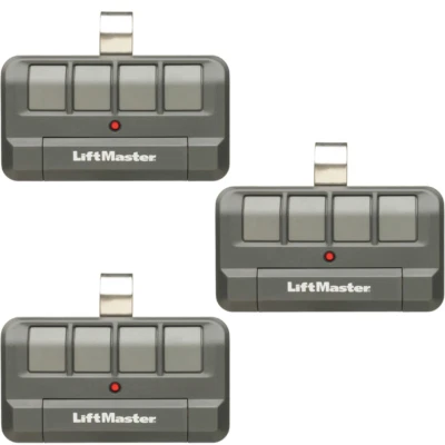 Chamberlain 894LT Remote Control Liftmaster 3-Pack 4-Button Remote Controls